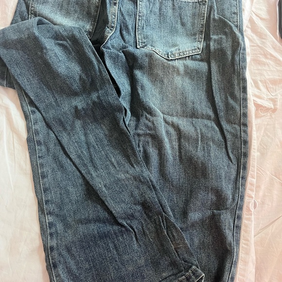 Y2k pants, cute butterfly print. Flared low rise jeans - Picture 4 of 4